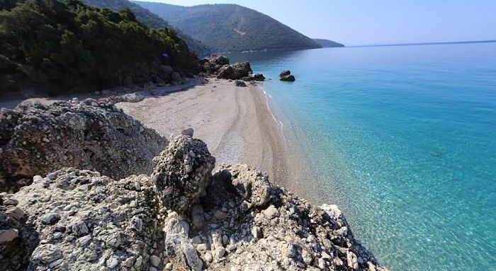 Saranda mare: la spiaggia di Krorëz