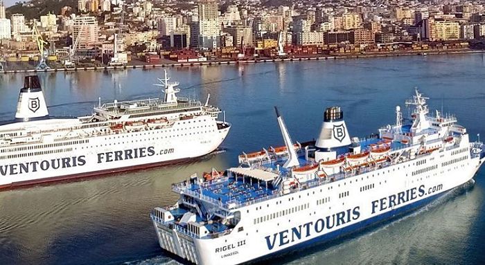 Traghetti Saranda low cost: un traghetto Ventouris Ferries