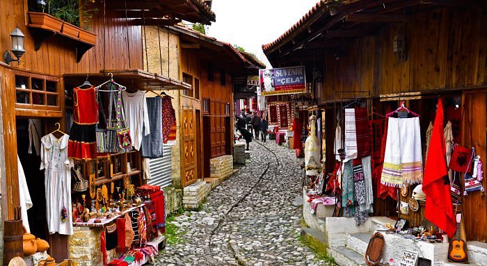 Cosa vedere in Albania: Bazar Kruja
