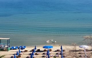 Pogradec: spiaggia